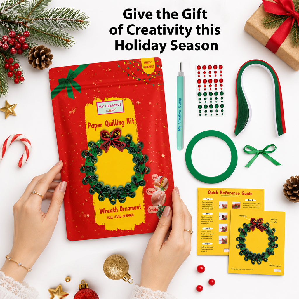 Wreath Ornament Quilling Kit