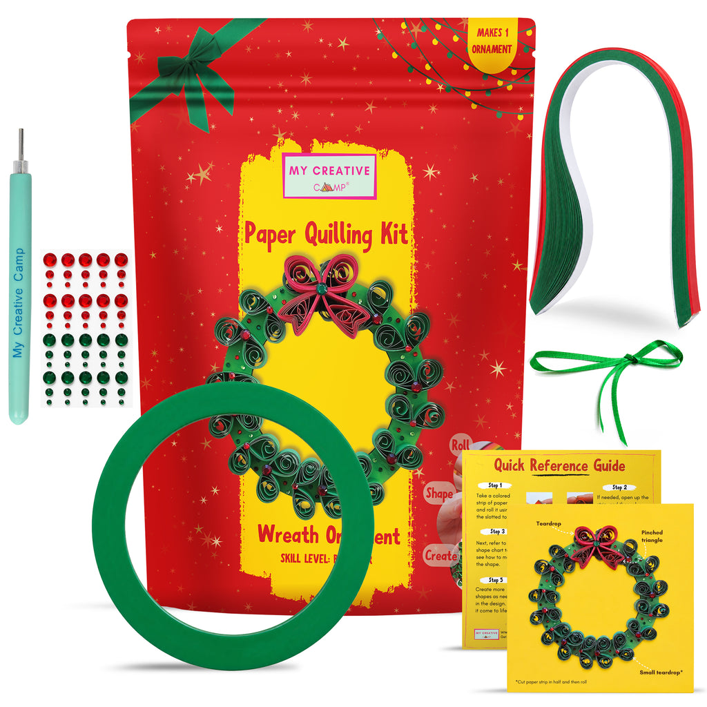 Wreath Ornament Quilling Kit