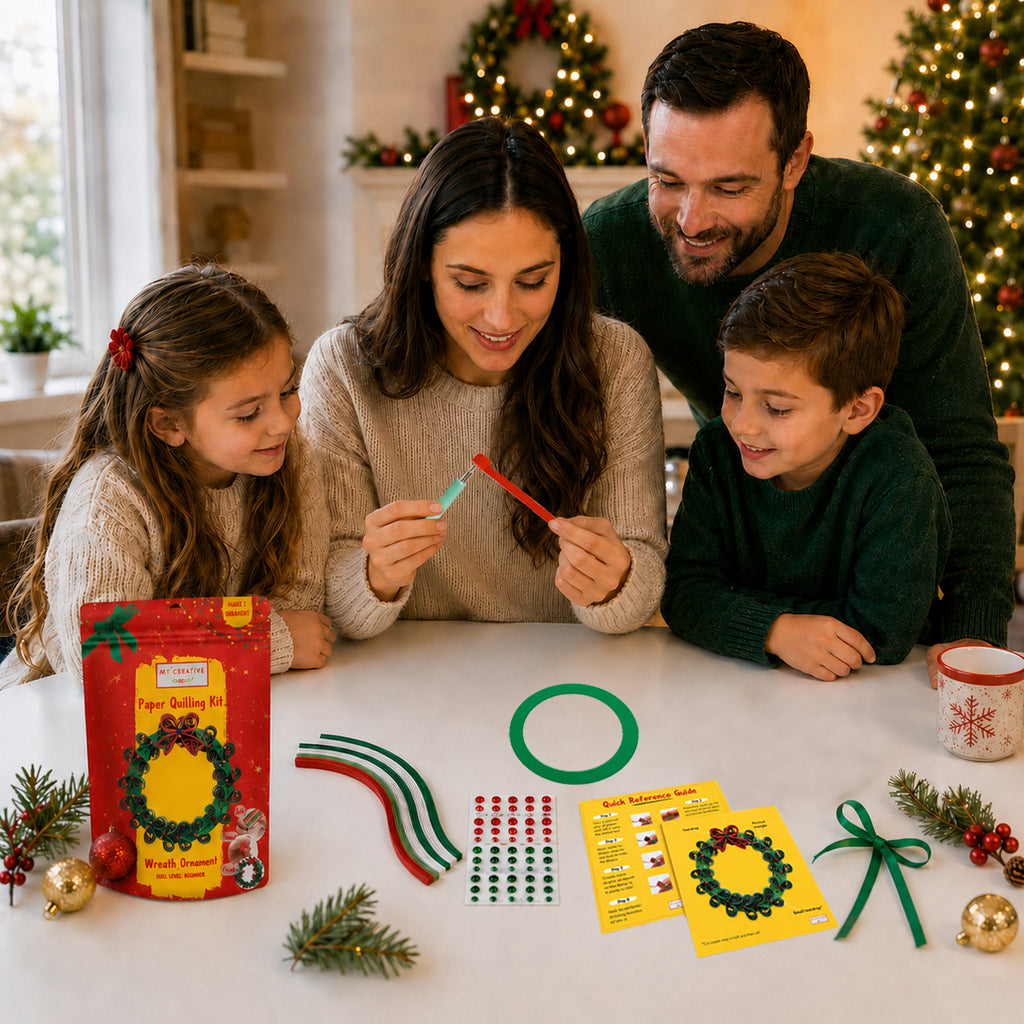 Wreath Ornament Quilling Kit