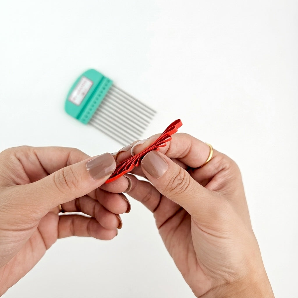 Paper Quilling Comb