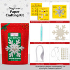 Snowflake Ornament Quilling Kit