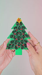 Christmas Tree Ornament Quilling Kit