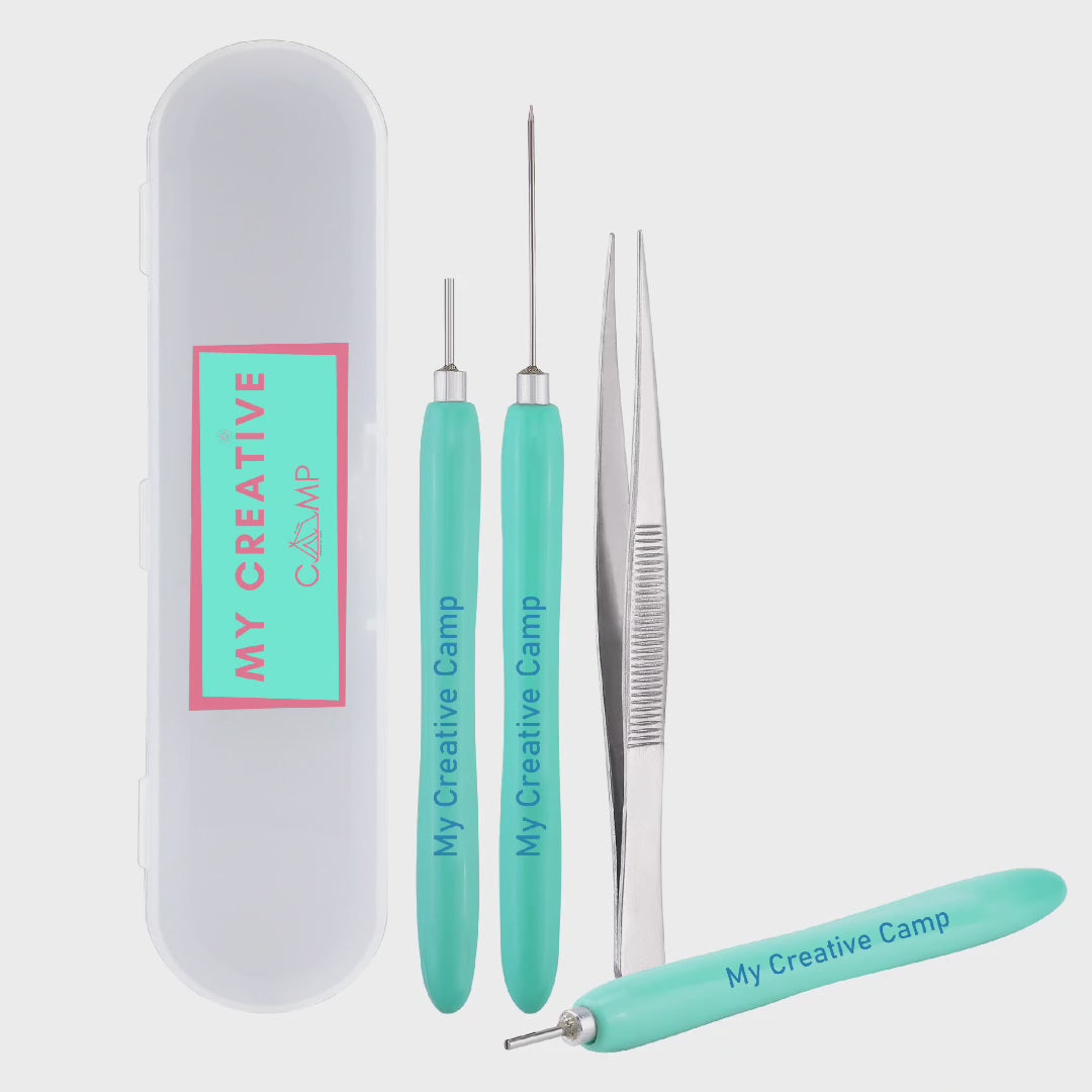  paper quilling Tools kit video