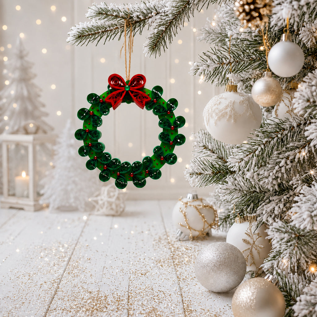 Wreath Ornament Quilling Kit